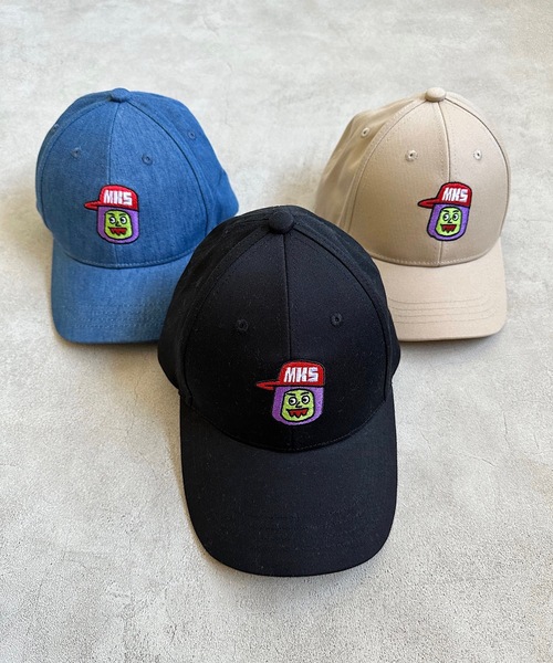 MARKEY'S(マーキーズ)の「【NEGO6/ネゴシックス】別注ハイパーチルCAP(kids/50~56cm)(キャップ・キッズ・ブルー/ブラック/ベージュ・S/M)」の8枚目の写真