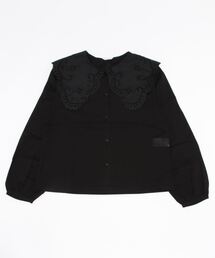 ehka sopo | レースビッグ襟ブラウス(シャツ/ブラウス)