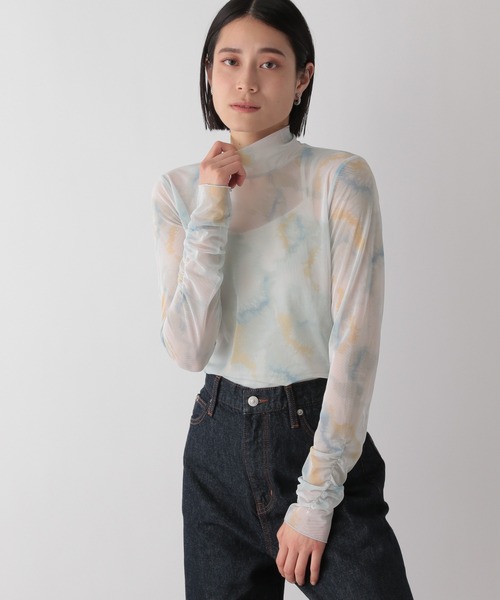 LOWRYS FARM（ローリーズファーム）の「シアースキンハイネック