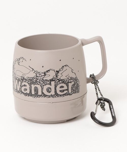 and wander(アンドワンダー)の「and wander/アンドワンダー×DINEX/ダイネックス カップ(グラス/マグカップ/タンブラー・メンズ・ブルー/グレー/イエロー/グリーン/レッド/ブラック・FREE)」の3枚目の写真