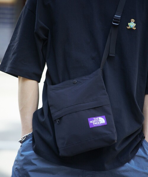 THE NORTH FACE PURPLE LABEL（ザ ノースフェイス パープルレーベル）の「THE NORTH FACE PURPLE LABEL/ザ ノースフェイス パープルレーベル Field Small Shoulder Bag（ショルダーバッグ・メンズ・ブラック/ホワイト/ネイビー・ﾌﾘ-）」の14枚目の写真