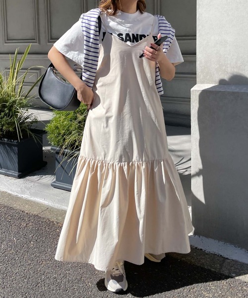 archives(アルシーヴ)の「【Limited item】TN TIERED ONE-PIECE(ワンピース・レディース・アイボリー/ブラック/ベージュ/ブルー・MEDIUM)」の15枚目の写真