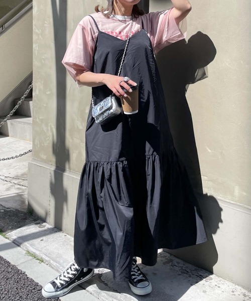 archives(アルシーヴ)の「【Limited item】TN TIERED ONE-PIECE(ワンピース・レディース・アイボリー/ブラック/ベージュ/ブルー・MEDIUM)」の18枚目の写真