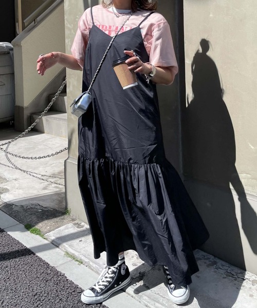 archives(アルシーヴ)の「【Limited item】TN TIERED ONE-PIECE(ワンピース・レディース・アイボリー/ブラック/ベージュ/ブルー・MEDIUM)」の20枚目の写真