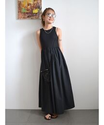 Ungrid | ドッキングボリュームワンピース(ワンピース)