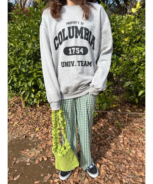 WC（ダブル シー）の「ギンガムチェックプリーツパンツ（スラックス・レディース・ブラック/グリーン・FREE）」の20枚目の写真