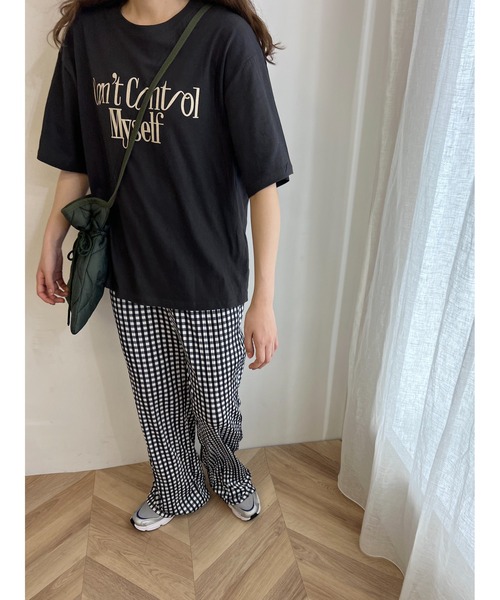 WC（ダブル シー）の「ギンガムチェックプリーツパンツ（スラックス・レディース・ブラック/グリーン・FREE）」の13枚目の写真