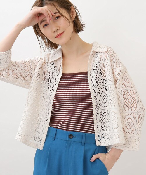 grove（グローブ）の「◆ボーダーテレコキャミソール（タンクトップ・レディース・ブラック系2/ブラウン系3/アイボリー系2・02/03/04/01/05）」の9枚目の写真