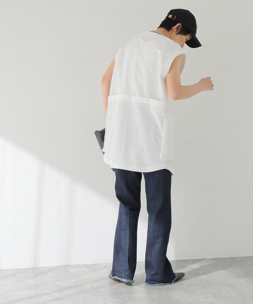 JOINT WORKS（ジョイントワークス）の「【COMMRE/コムル】マルチミリタリーベスト（その他アウター・レディース・カーキ/ホワイト・FREE）」の18枚目の写真