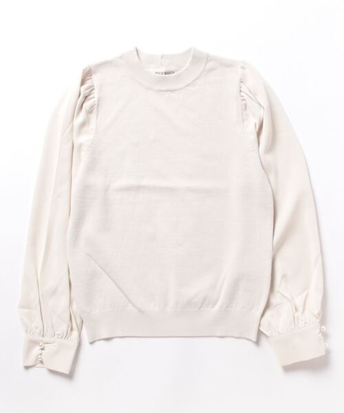 【美品】 MISCH MASCH ミッシュマッシュ　ケープ袖ボウタイニット ボウタイケープ袖ニット/MM528306 – MISCH MASCH|31 Sons de mode