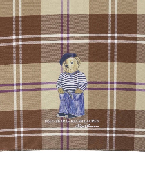 POLO RALPH LAUREN(ポロ ラルフ ローレン)の「長傘 雨傘 POLO BEAR×チェック(長傘・レディース・レッド/ダークブルー/ベージュ/キャメル/ライトベージュ・FREE)」の18枚目の写真