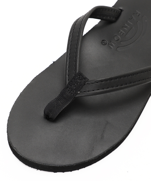 FRAMeWORK(フレームワーク)の「【RAINBOW SANDALS/レインボーサンダル】SINGLE LAYER LEATHER 1/2(サンダル・レディース・ブラック・MEDIUM/SMALL)」の16枚目の写真