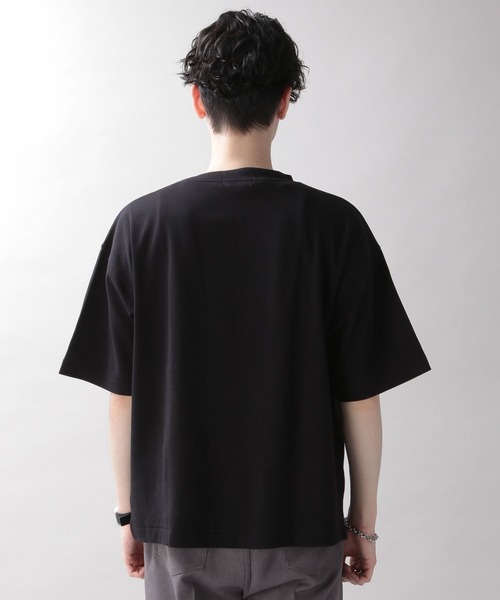 RAGEBLUE（レイジブルー）の「スムースコットン/プチ刺繍Tシャツ（Tシャツ/カットソー・メンズ・ライトブルー/ブラック/グレー系その他/ホワイト・SMALL/LARGE/MEDIUM）」の11枚目の写真