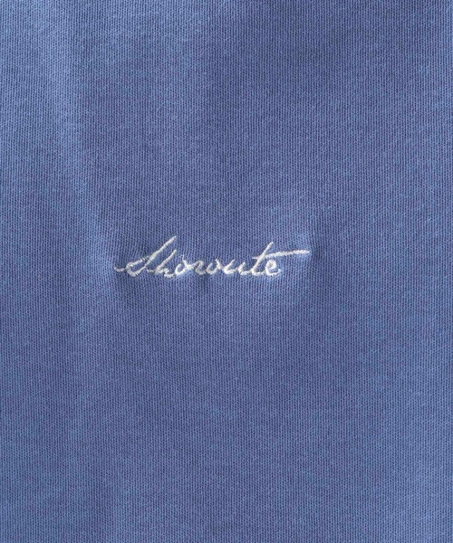 RAGEBLUE（レイジブルー）の「スムースコットン/プチ刺繍Tシャツ（Tシャツ/カットソー・メンズ・ライトブルー/ブラック/グレー系その他/ホワイト・SMALL/LARGE/MEDIUM）」の17枚目の写真