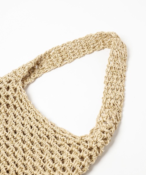 Heather（ヘザー）の「ストロートートBAG　182835（トートバッグ・レディース・ベージュ/ブラウン・ONE SIZE）」の11枚目の写真