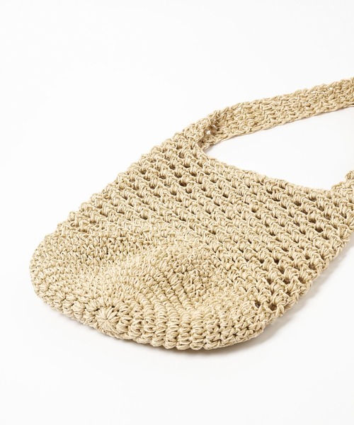 Heather（ヘザー）の「ストロートートBAG　182835（トートバッグ・レディース・ベージュ/ブラウン・ONE SIZE）」の8枚目の写真