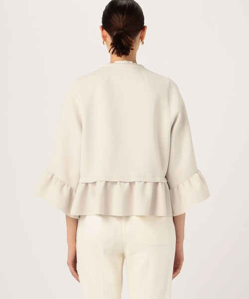 BALLSEY　スキューバジャージーフレアブルゾン　ネイビー BALLSEY スキューバジャージーフレアブルゾン ネイビー - メルカリ