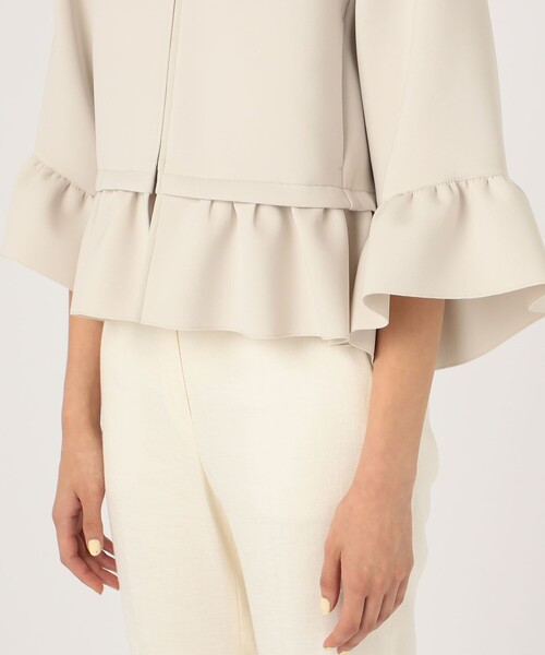 BALLSEY（ボールジィ）の「スキューバジャージー フレアブルゾン