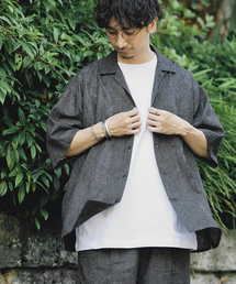 JOURNAL STANDARD relume | リネンブレンド オープンカラーシャツ(シャツ/ブラウス)