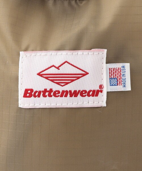 Battenwear(バテンウエア)の「Battenwear/バテンウエア MINI PACKABLE TOTE/ミニ パッカブルトートバック/ショルダーバック/ハンドバック(トートバッグ・メンズ・ベージュ/ブラック・フリ-)」の8枚目の写真
