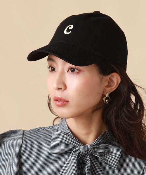 Cheek（チーク）の「ロゴ刺繍カラーキャップ（キャップ・レディース・ベージュ/ブラック/ピンク・FREE）」の9枚目の写真