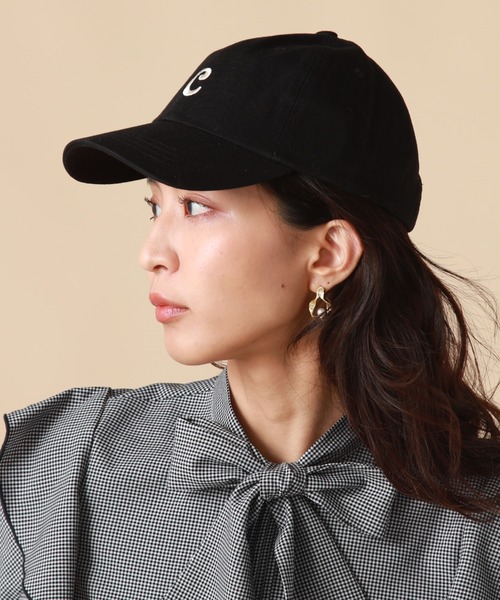 Cheek（チーク）の「ロゴ刺繍カラーキャップ（キャップ・レディース・ベージュ/ブラック/ピンク・FREE）」の10枚目の写真