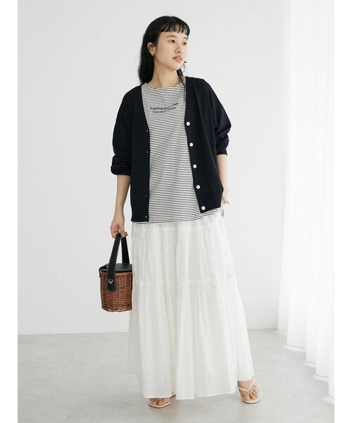 CRAFT STANDARD BOUTIQUE（クラフトスタンダードブティック）の「機能性ニット 長袖カーディガン（カーディガン/ボレロ・レディース・レッド/ネイビー/ブラック/ベージュ・FREE）」の16枚目の写真