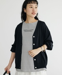 機能性ニット 長袖カーディガン