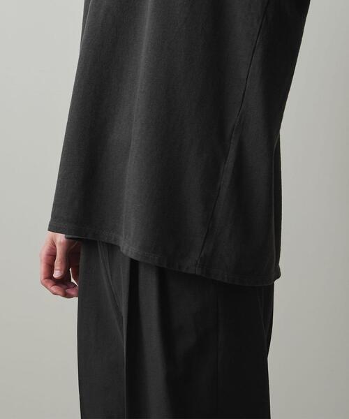 Steven Alan（スティーブンアラン）の「＜Steven Alan＞ CR HENLEY NECK SSL TEE -LOOSE/Tシャツ（Tシャツ/カットソー・メンズ・ダークブラウン/ダークグレー/ネイビー・S/M/L/XL）」の9枚目の写真