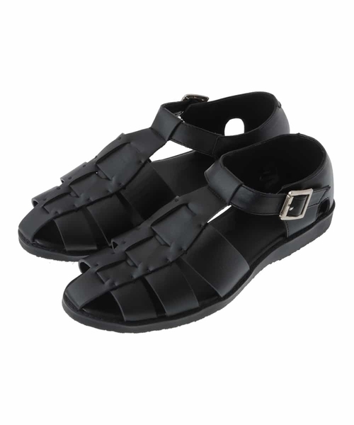 a.v.v（アーヴェヴェ）の「【トレンド】グルカサンダル（サンダル・メンズ・ブラック・26/27/28）」の6枚目の写真