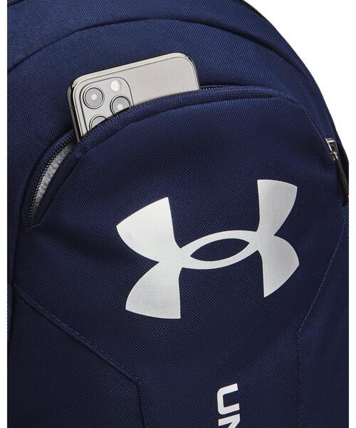 UNDER ARMOUR（アンダーアーマー）の「UAハッスル ライト バックパック（トレーニング/メンズ/レディース）（バックパック/リュック・レディース・ネイビー・ONESIZE）」の4枚目の写真