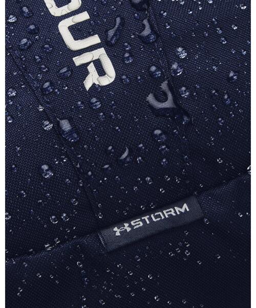 UNDER ARMOUR（アンダーアーマー）の「UAハッスル ライト バックパック（トレーニング/メンズ/レディース）（バックパック/リュック・レディース・ネイビー・ONESIZE）」の5枚目の写真