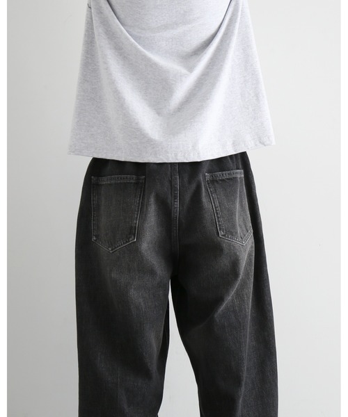 KAIKO(カイコー)の「KAIKO THE DENIM LOOSE FIT VINTAGE(デニムパンツ・メンズ・ブラック/インディゴブルー・1/2/3)」の14枚目の写真