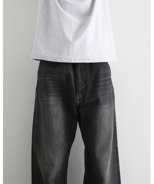 KAIKO(カイコー)の「KAIKO THE DENIM LOOSE FIT VINTAGE(デニムパンツ・メンズ・ブラック/インディゴブルー・1/2/3)」の13枚目の写真