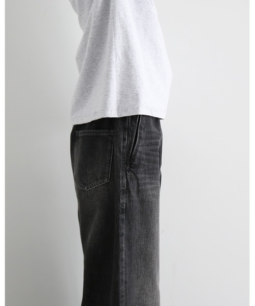 KAIKO(カイコー)の「KAIKO THE DENIM LOOSE FIT VINTAGE(デニムパンツ・メンズ・ブラック/インディゴブルー・1/2/3)」の12枚目の写真