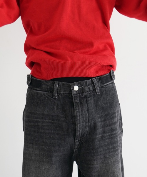 KAIKO(カイコー)の「KAIKO THE DENIM LOOSE FIT VINTAGE(デニムパンツ・メンズ・ブラック/インディゴブルー・1/2/3)」の11枚目の写真