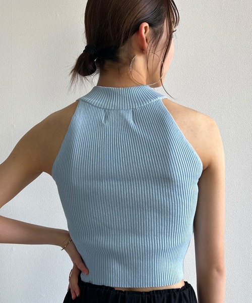 Kotoe（コトエ）の「アメリカンスリーブ ニット タンクトップ