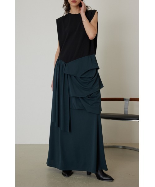 RIM.ARK（リムアーク）の「Straight cut line short boots（ブーツ・レディース・ブラック・39/36/37/38）」の11枚目の写真