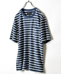 SHIPS JET BLUE | SHIPS JET BLUE (シップス ジェットブルー): イズミールパイル 半袖カットソー■(Tシャツ/カットソー)