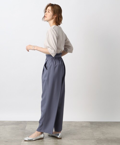 grove（グローブ）の「◆【ひんやり】5分袖ロゴプリントTシャツ（Tシャツ/カットソー・レディース・ブラック/ベージュ系その他4/ホワイト系3/オフホワイト・02/03/05/01/04）」の21枚目の写真