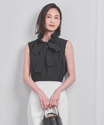 ⭐︎ UNITED ARROWS フリルニットベスト NAVY ジレ 美品