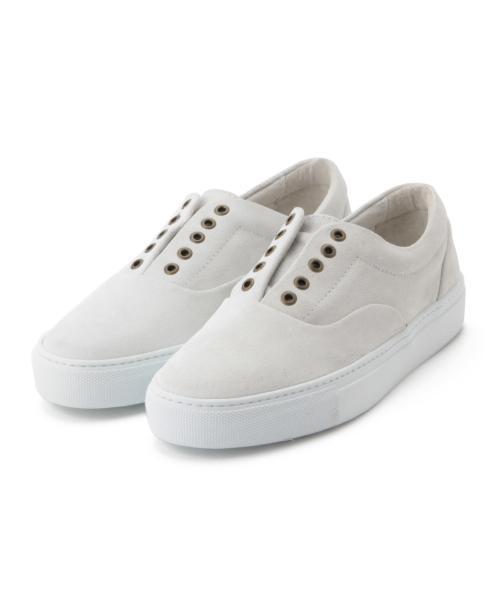 Ray BEAMS（レイビームス）の「Amb / NEW アイレット スニーカー（スニーカー・レディース・ホワイト/ネイビー・37/36/35/38）」の16枚目の写真