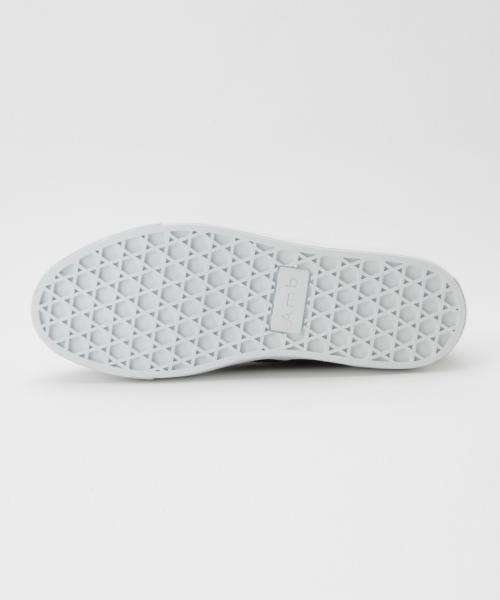 Ray BEAMS（レイビームス）の「Amb / NEW アイレット スニーカー（スニーカー・レディース・ホワイト/ネイビー・37/36/35/38）」の3枚目の写真