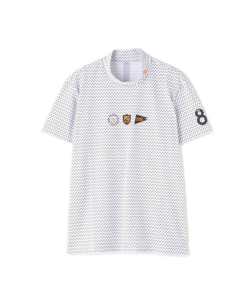 PEARLY GATES ハイゲージサーマル  半袖　ハイネックカットソー Tシャツ/カットソー 【PEARLY GATES】ハイゲージサーマル 半袖