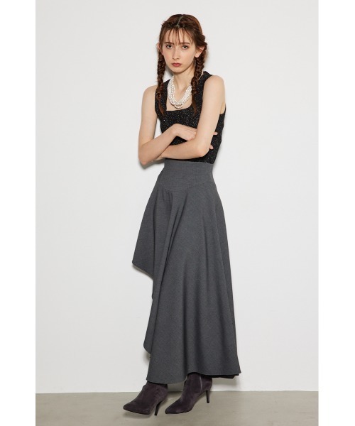 rienda（リエンダ）の「スクエアネックビスチェニットトップス（ニット