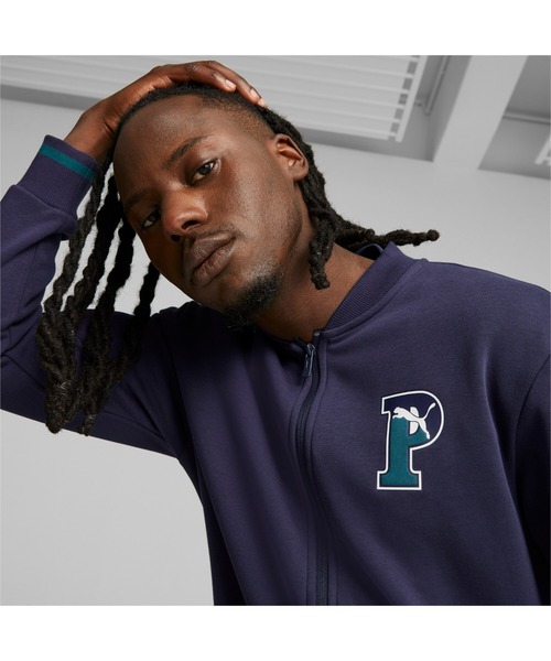 PUMA(プーマ)の「PUMA プーマ メンズ ベースボール スウェット スーツ 上下セット(その他トップス・メンズ・ブラック/ネイビー・LARGE/MEDIUM/SMALL/X-LARGE/XX-LARGE/X-SMALL)」の14枚目の写真