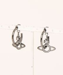 Vivienne Westwood ピアス(両耳用) ブラック ヴィヴィアンウエストウッド Vivienne Westwood オーブ ピアス