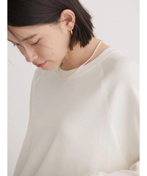 AMERICAN HOLIC（アメリカンホリック）の「ラグランBIGラウンドチュニック（チュニック・レディース・サックスブルー/チャコールグレー/オフホワイト・L/M）」の19枚目の写真