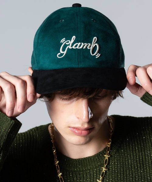 glamb（グラム）の「Suede Logo Cap / スエードロゴキャップ（キャップ・メンズ・グリーン/ブラック・FREE）」の12枚目の写真