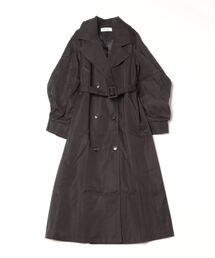 CALIFORNIA OUTFITTERS | 8B7 ボリューム袖 ロング トレンチコート/キャンディ袖【Maison select -メゾンセレクト-】(トレンチコート)